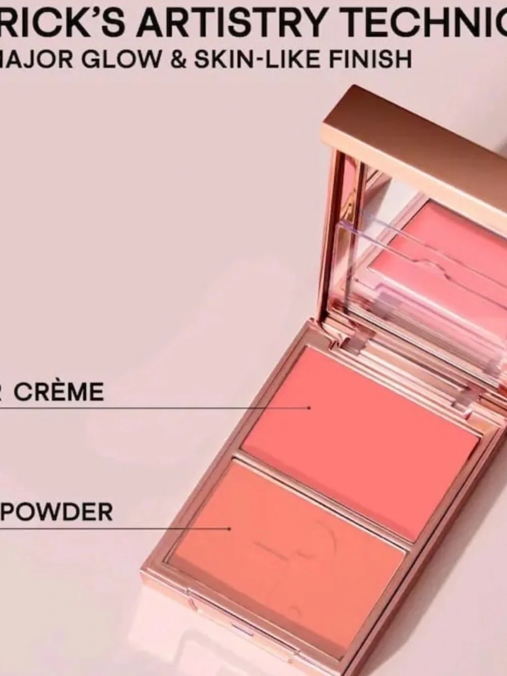 Patrick Ta Major Headlines Double-Take Crème & Powder Blush-Soft Launch